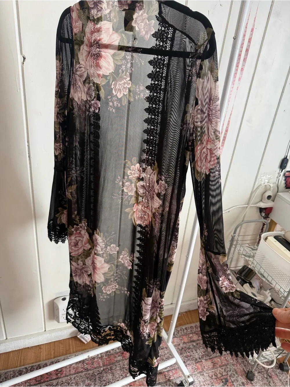 Polly & Esther sheer black